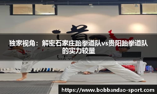 独家视角：解密石家庄跆拳道队vs贵阳跆拳道队的实力较量